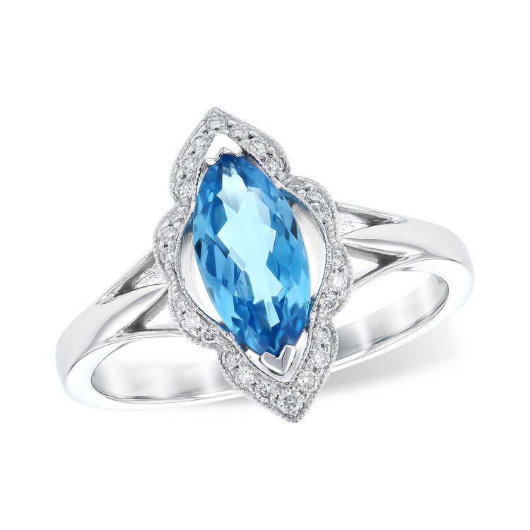 14KT Gold Ladies Diamond Ring