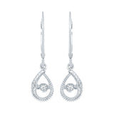 EARRINGS  RD V~ 0.015