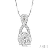 .25CTRDDM 'LOVEBRIGHT' PD WG 14K-G+CH*