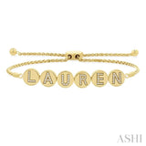 .25CTRDDM"LAUREN"DISC BRC-SML YG 10K-S*