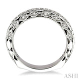 1/4 Ctw Diamond Matching Wedding Band in 14K White Gold