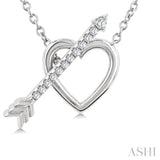 .12CTRDDM HEART TOGGLE NK WG 10K-G*