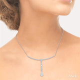 1 1/4 ctw Diamond Lovebright Necklace in 14K White Gold
