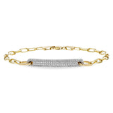 14KT Gold Diamond Bracelet