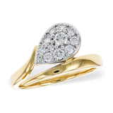 14KT Gold Ladies Diamond Ring