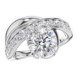 14KT Gold Diamond Semi-Mount Engagement Ring