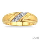 1/8 ctw Round Cut Diamond Women's Ring in 14K Yellow Gold