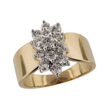 14KT Gold Ladies Diamond Fashion Ring