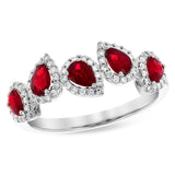 14KT Gold Ladies Ruby Fashion Ring