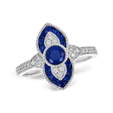 14KT Gold Ladies Sapphire Fashion Ring