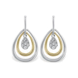 14KT Gold Diamond Earrings