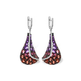 14KT Gold Multi-Stone Earrings