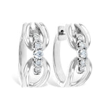 14KT Gold Diamond Earrings