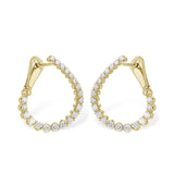 14KT Gold Diamond Earrings