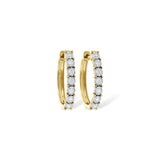 14KT Gold Diamond Earrings