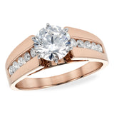 14KT Gold Diamond Semi-Mount Engagement Ring