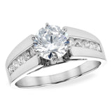 14KT Gold Diamond Semi-Mount Engagement Ring