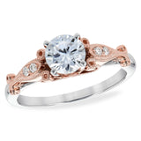 14KT Gold Diamond Semi-Mount Engagement Ring