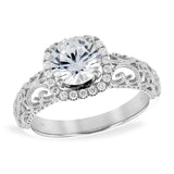 14KT Gold Diamond Semi-Mount Engagement Ring