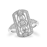 14KT Gold Ladies Diamond Fashion Ring