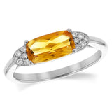 14KT Gold Ladies Citrine Fashion Ring