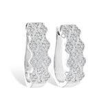 14KT Gold Diamond Earrings