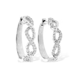 14KT Gold Diamond Earrings