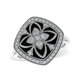 14KT Gold Ladies Diamond Fashion Ring