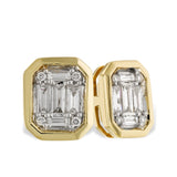 14KT Gold Diamond Earrings
