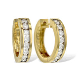 14KT Gold Diamond Earrings