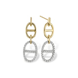 14KT Gold Diamond Earrings