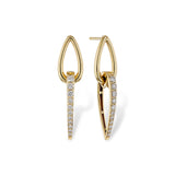14KT Gold Diamond Earrings