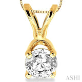 Solitaire Diamond Pendant