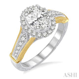 Oval Shape Diamond Engagement Ring