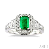 Gemstone & Diamond Ring