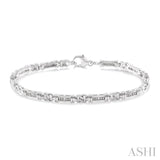 Silver Diamond Bracelet