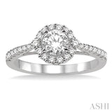 Semi-Mount Diamond Engagement Ring