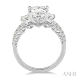 Semi-Mount Diamond Engagement Ring