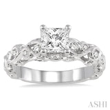 Semi-Mount Diamond Engagement Ring