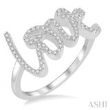 Love Diamond Fashion Ring