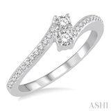 2 Stone Diamond Ring