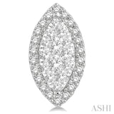 Marquise Shape Lovebright Diamond Earrings