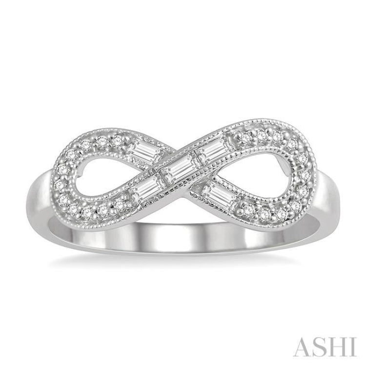 Infinity Shape Diamond Ring