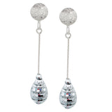 STERLING SILVER SPARKLE EARRINGS