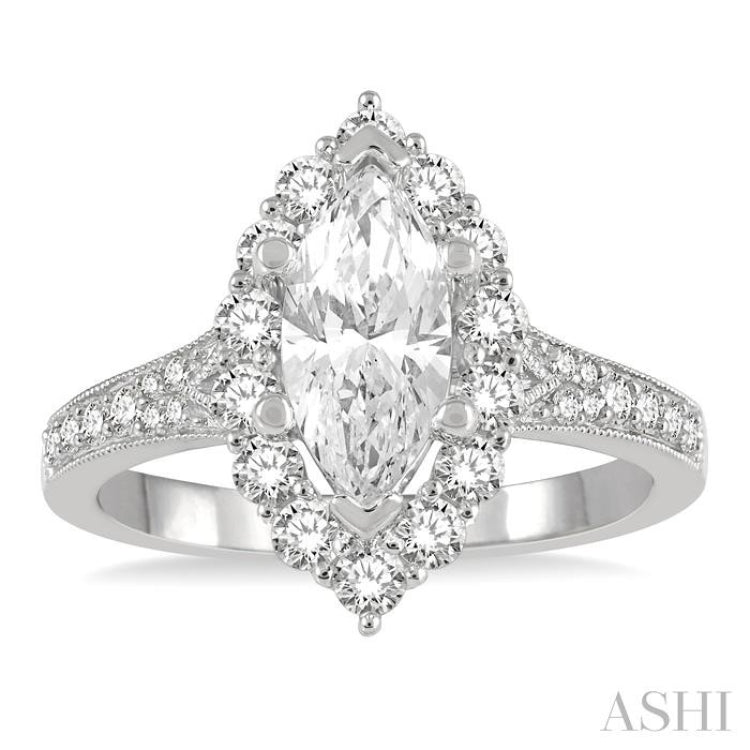 Marquise semi mount 2024 engagement rings