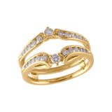 14Kt Gold Ladies Wrap/Guard