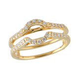 14Kt Gold Ladies Wrap/Guard