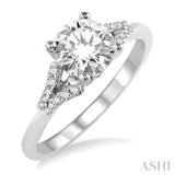 Semi-Mount Diamond Engagement Ring