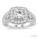 Semi-Mount Diamond Engagement Ring