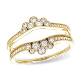 14Kt Gold Ladies Wrap/Guard